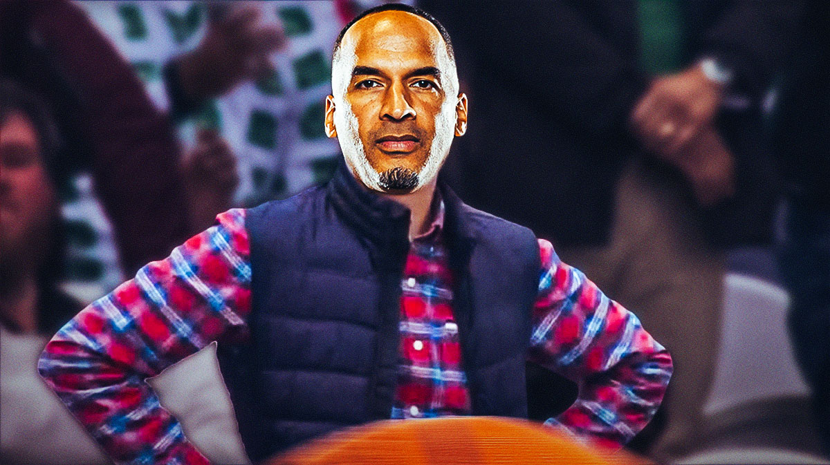 Nico Harrison (Mavericks GM) as the annoyed cricket fan meme