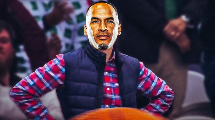 Nico Harrison (Mavericks GM) as the annoyed cricket fan meme
