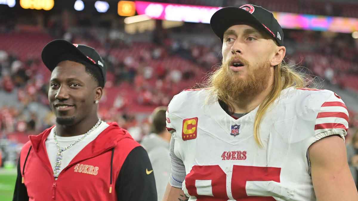 George Kittle comes to the defense of Deebo Samuel amid 49ers trade talks