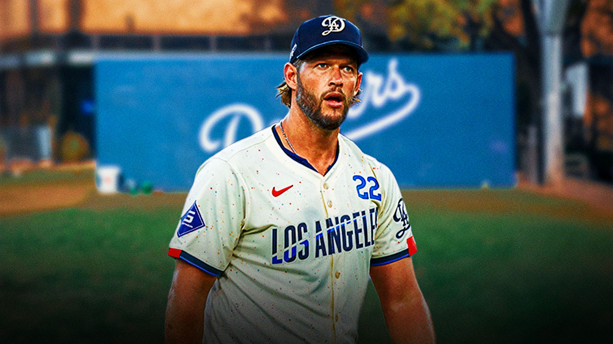 Clayton Kershaw at Dodgers Spring Training facility