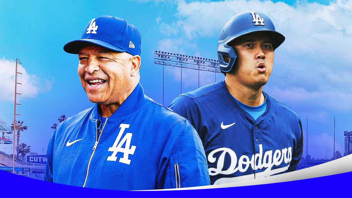Dodgers' Dave Roberts and Shohei Ohtani
