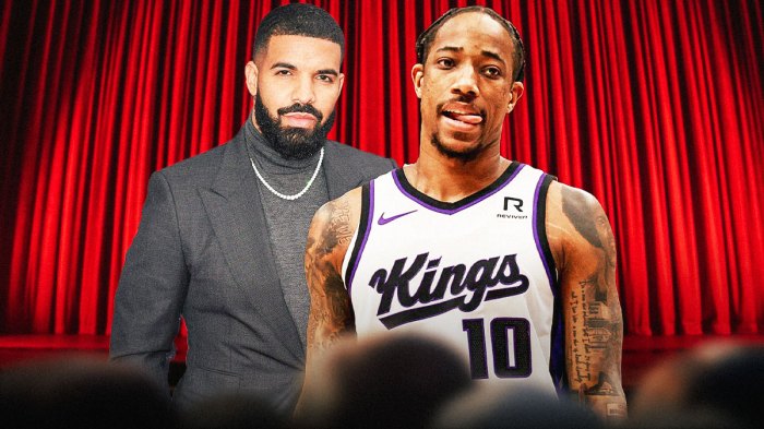 Drake DeMar DeRozan