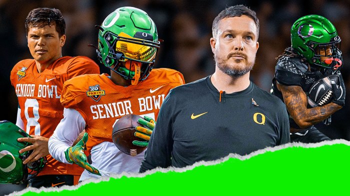 The Oregon Ducks have 12 players with invites to the NFL Scouting Combine, a Ducks record for invites.