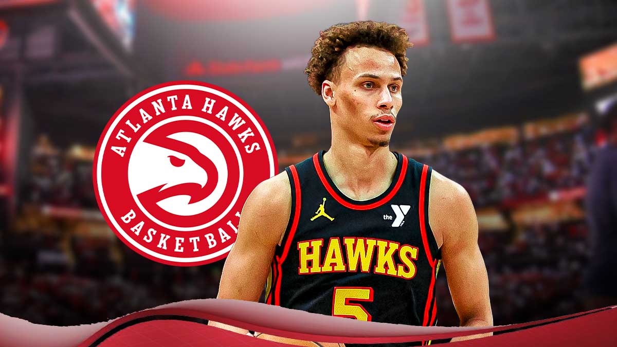 Dyson Daniels, Atlanta Hawks logo, fire symbols