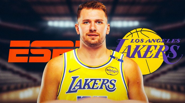 Los Angeles Lakers, ESPN, Luka Doncic
