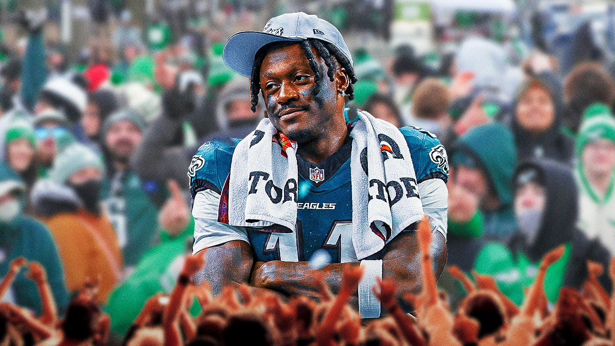 AJ Brown delivers a powerful message at the Philadelphia Eagles' Super Bowl parade, silencing all the haters.