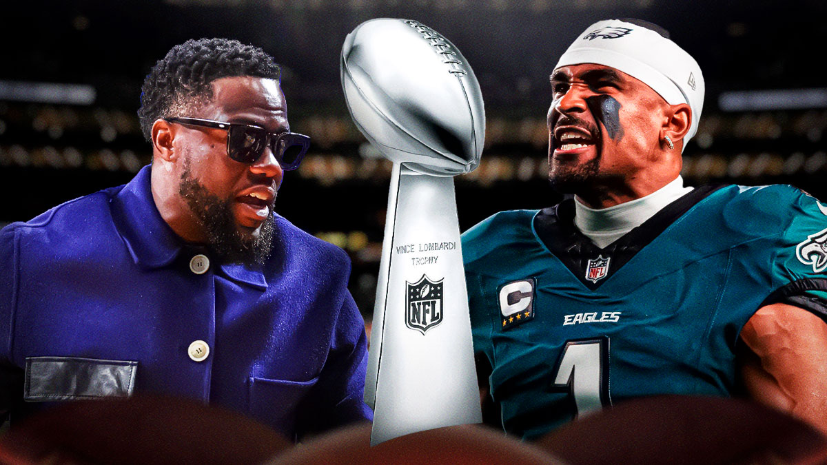 Kevin Hart celebrates Eagles' Super Bowl win in adorable video with kids