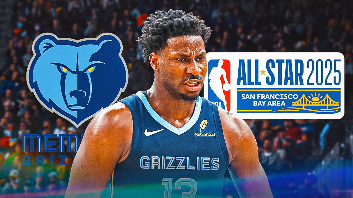 Jaren Jackson Jr., NBA All-Star logo, Grizzlies logo