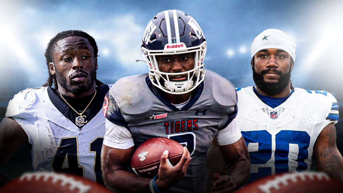 HBCU football star Irv Mulligan is making waves at the HBCU NFL Combine as he compares his play to Alvin Kamara and Dalvin Cook.