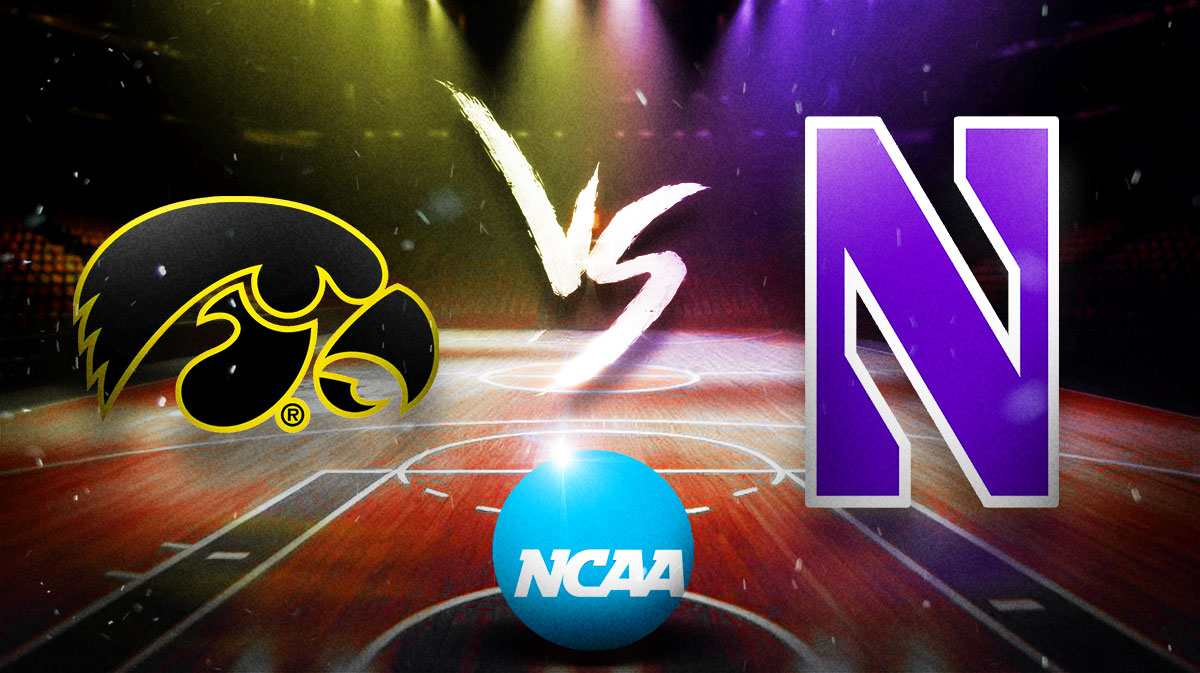 Iowa Northwestern prediction, college basketball odds