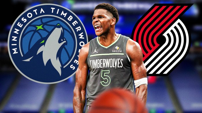 Is Anthony Edwards playing vs. Trail Blazers? Latest injury update