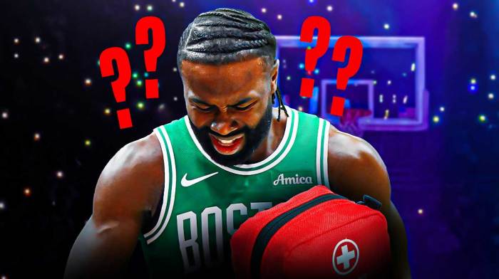 Celtics' Jaylen Brown injury