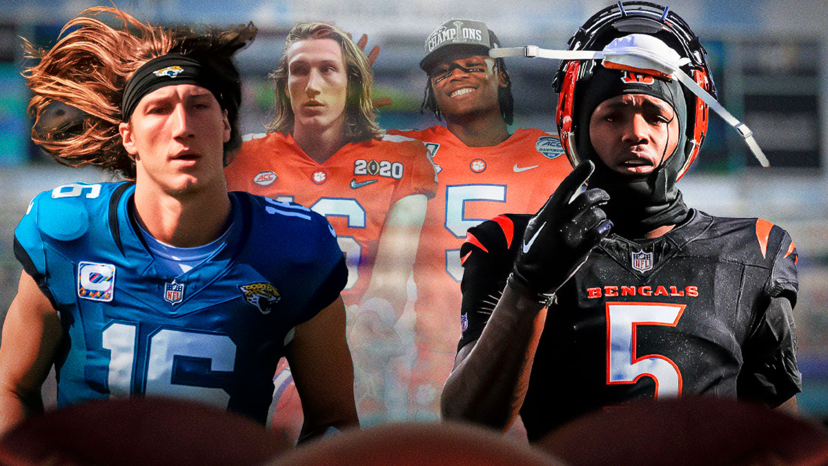 Jacksonville Jaguars quarterback Trevor Lawrence is hoping to reunite with former Clemson teammate Tee Higgins