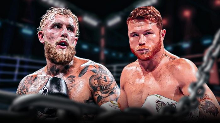 Jake Paul, Canelo Alvarez