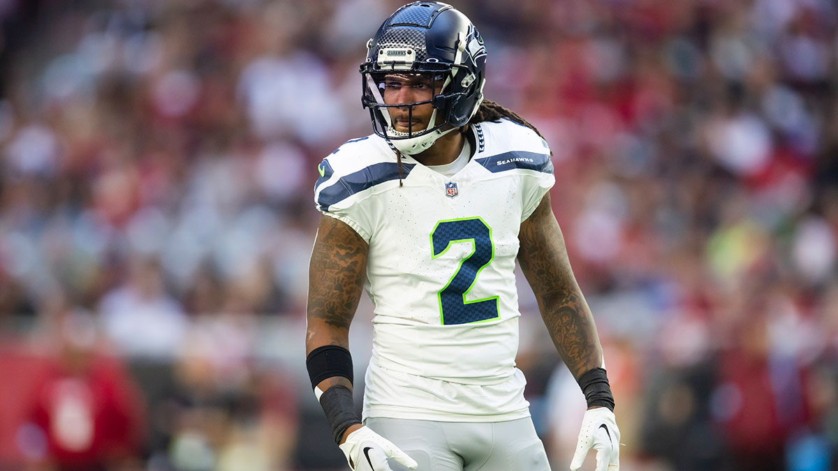Seattle Seahawks safety Rayshawn Jenkins (2) against the Arizona Cardinals at State Farm Stadium