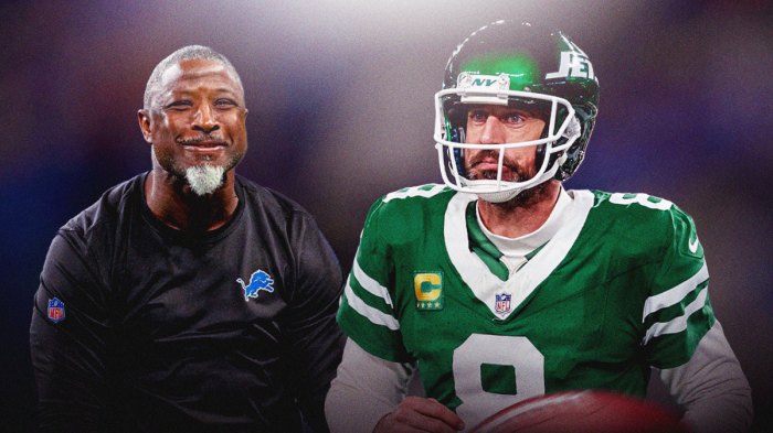 Aaron Glenn may not want Aaron Rodgers as the Jets' quarterback