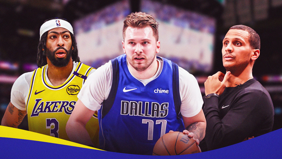 Joe Mazzulla had no reaction to the Luka Doncic-Anthony Davis trade