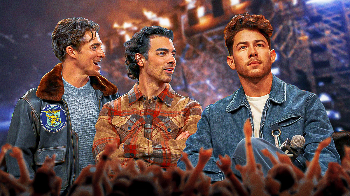 Kevin, Joe, and Nick Jonas, who celebrated their 20th anniversary in 2025.