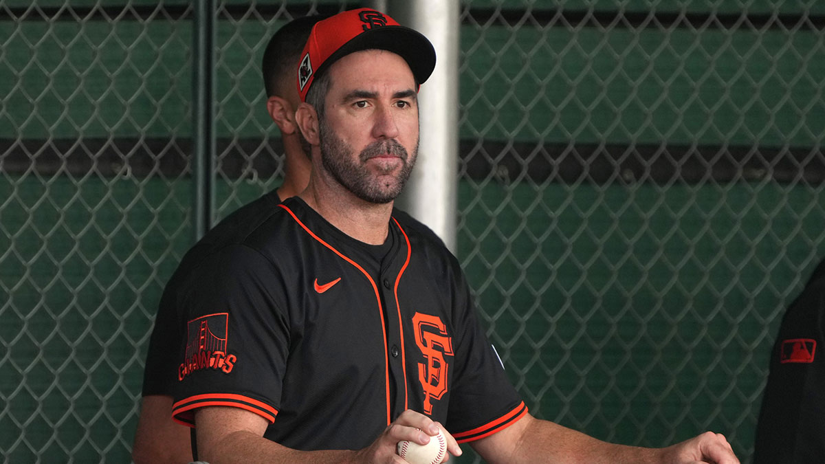 Justin Verlander's hilarious wheelchair moment from Giants teammates during 42nd birthday