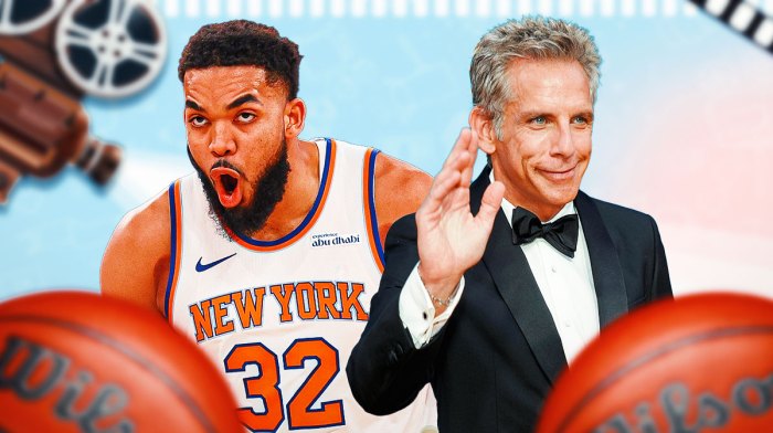 Karl-Anthony Towns Ben Stiller