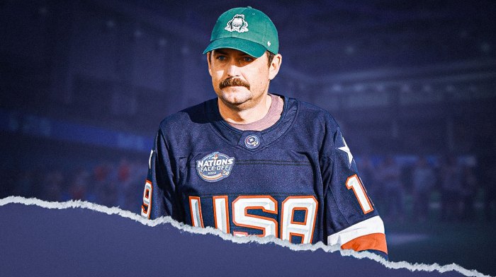 Keegan Bradley supports USA Hockey while competing in Monday's TGL match for Boston Common Golf, as both teams fight for playoff positioning.
