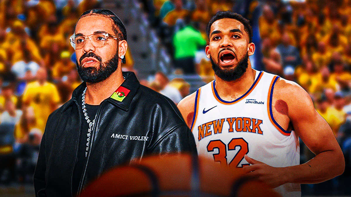 New York Knicks Karl-Anthony Towns Drake