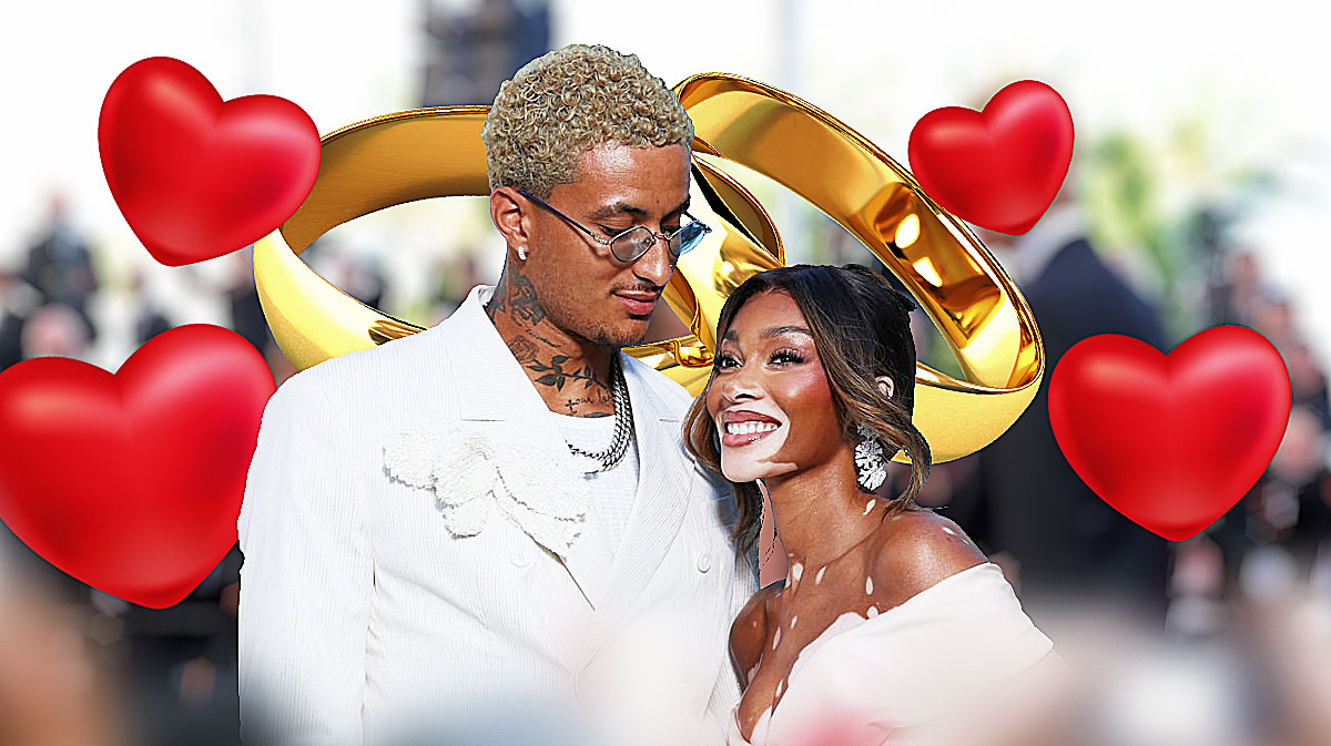 Kyle Kuzma Winnie Harlow