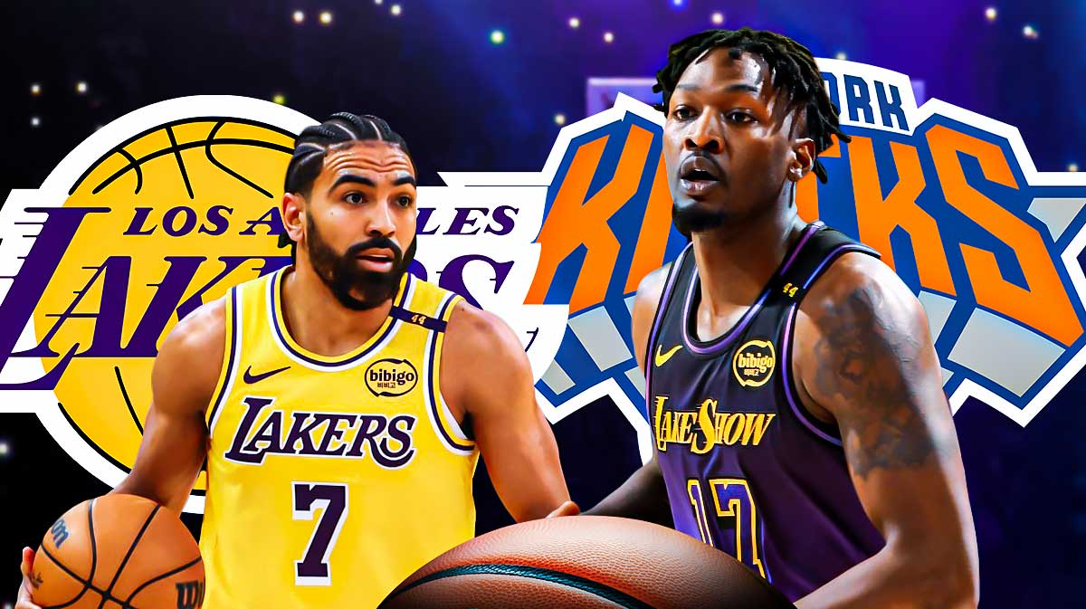 Lakers get 2 important injury updates for Dorian Finney-Smith and Gabe Vincent ahead of Knicks clash