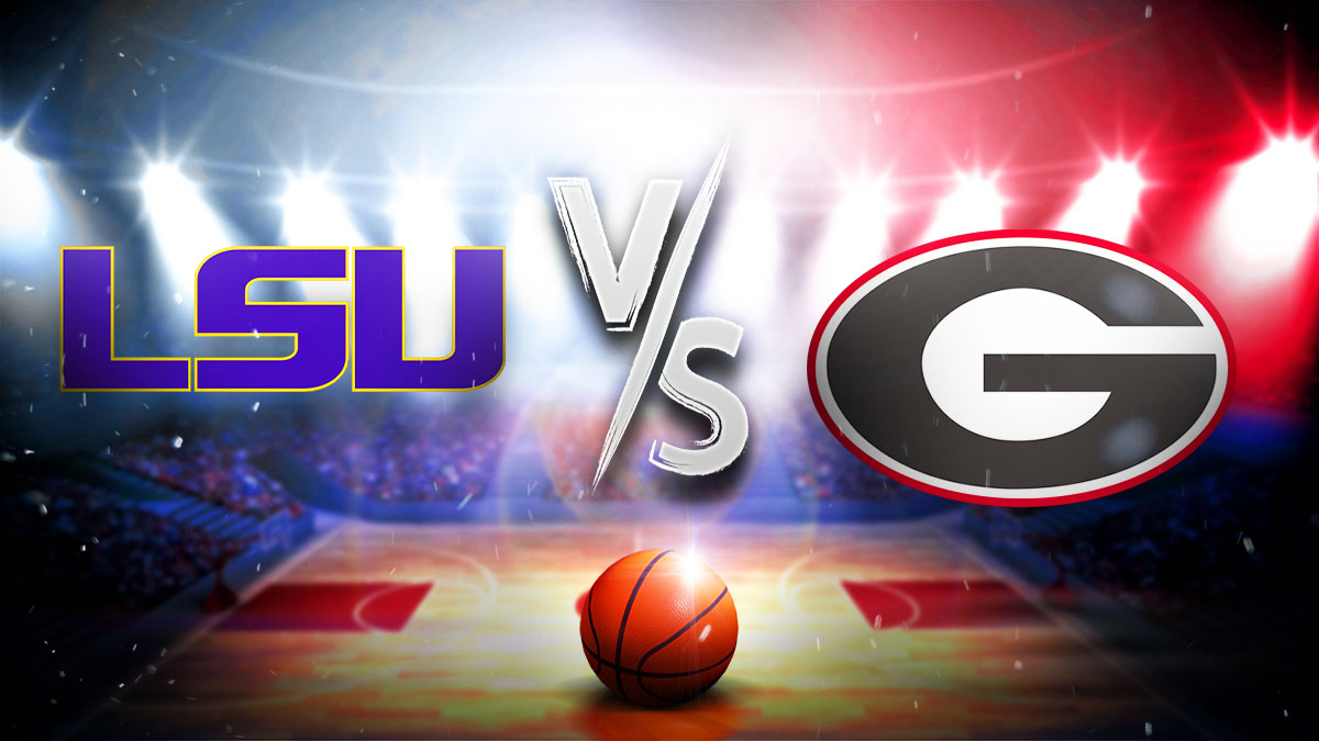 LSU Georgia prediction, LSU Georgia pick, LSU Georgia odds, LSU Georgia, LSU Georgia college basketball odds