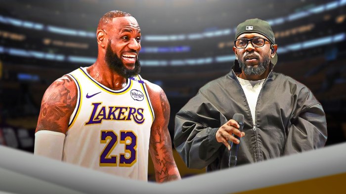 Drake, Kendrick Lamar, LeBron James
