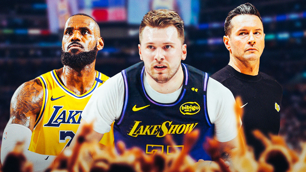 LeBron James, Luka Doncic in a Lakers uniform. JJ Redick. Debut trade