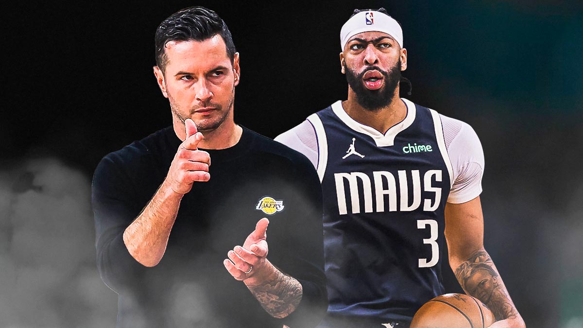 Lakers HC JJ Redick, Mavericks' Anthony Davis