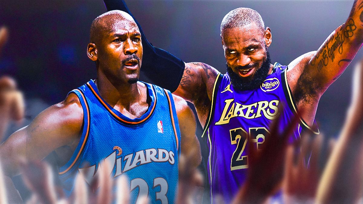 Michael Jordan, Lakers' LeBron James