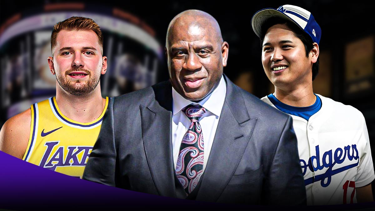 Magic Johnson makes Luka Doncic-Shohei Ohtani comparison after bonkers NBA trade