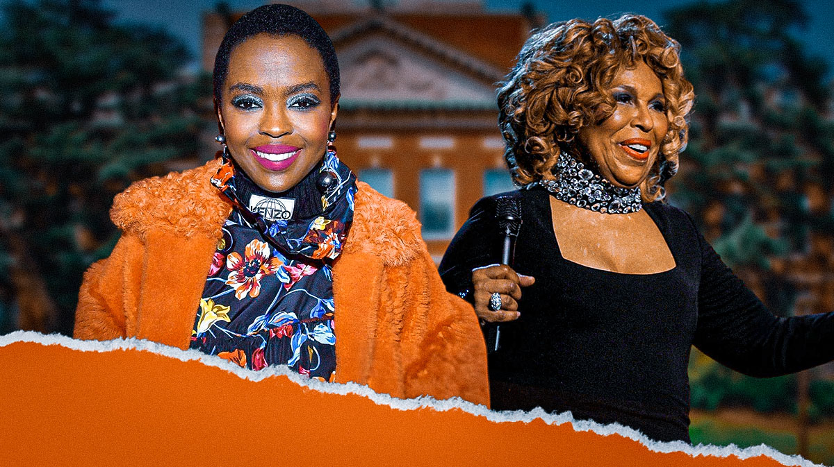 Hip-hop artist and R&B singer Lauryn Hill, known for her rendition of "Killing Me Softly", pays tribute to Roberta Flack.