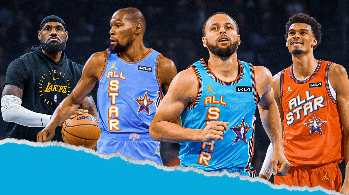 LeBron James, Los Angeles Lakers, Keivn Durant, Phoenix Suns, Stephen Curry, Golden State Warriors, Victor Wembanyama, San Antonio Spurs, 2025 NBA All-Star Game