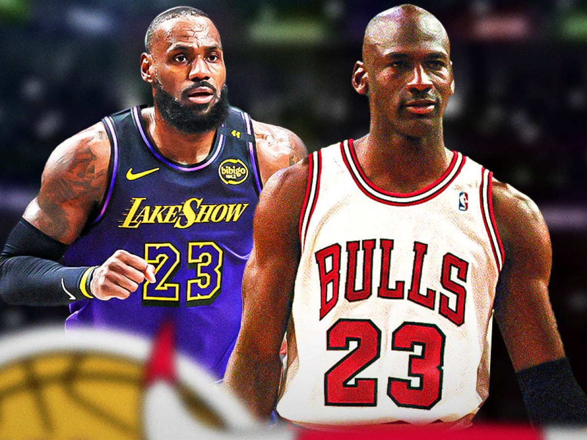 LeBron James' 'old' reaction to joining Michael Jordan in NBA history