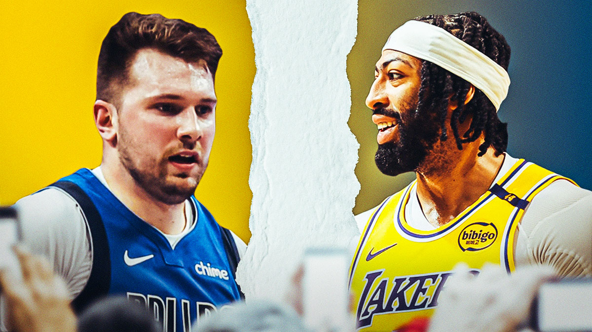 Dallas Mavericks and Los Angeles Lakers stars Luka Doncic and Anthony Davis