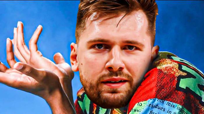 Luka Doncic (Lakers) shrugging