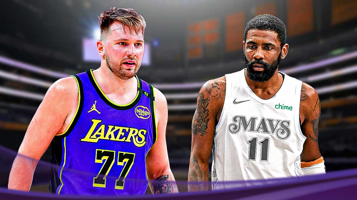 Lakers' Luka Doncic, Mavericks' Kyrie Irving