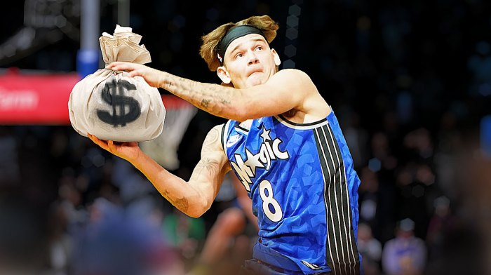 Mac McClung of the Orlando Magic has some stunning finances after winning the NBA Slam Dunk contest.