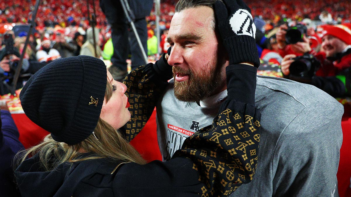 Taylor Swift Travis Kelce Super Bowl Kansas City Chiefs