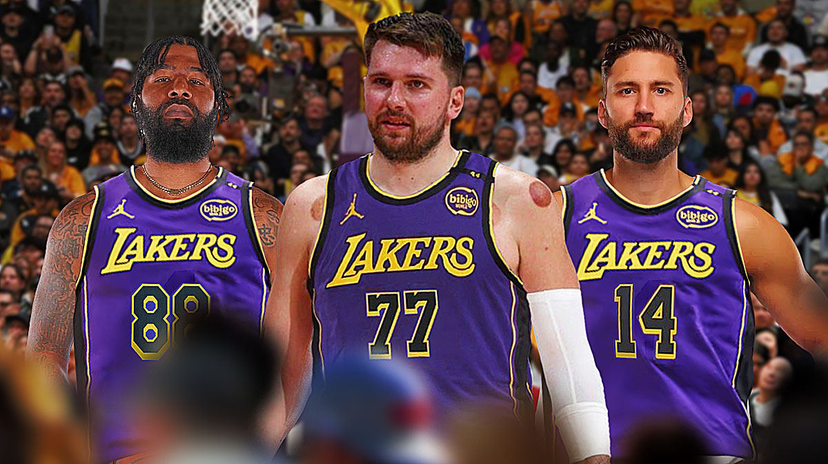 Markieff Morris, Luka Doncic, Maxi Kleber, Los Angeles Lakers