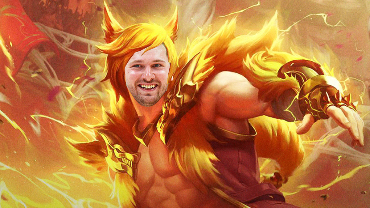 Luka Doncic (Lakers) as an MTG character