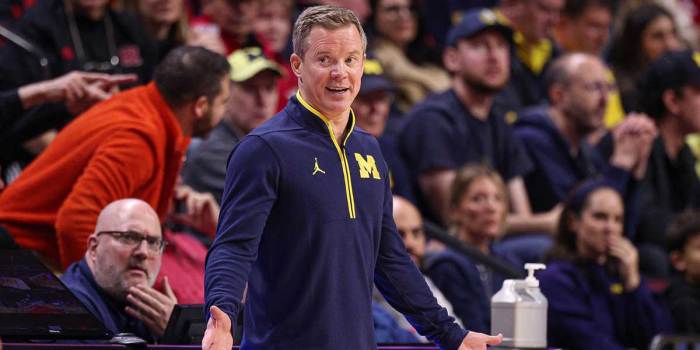 Featured image Michigan coach Dusty May