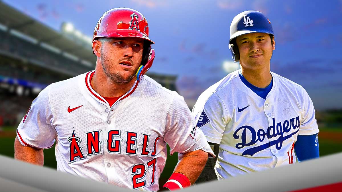 Angels’ Mike Trout reacts to Shohei Ohtani winning World Series with Dodgers