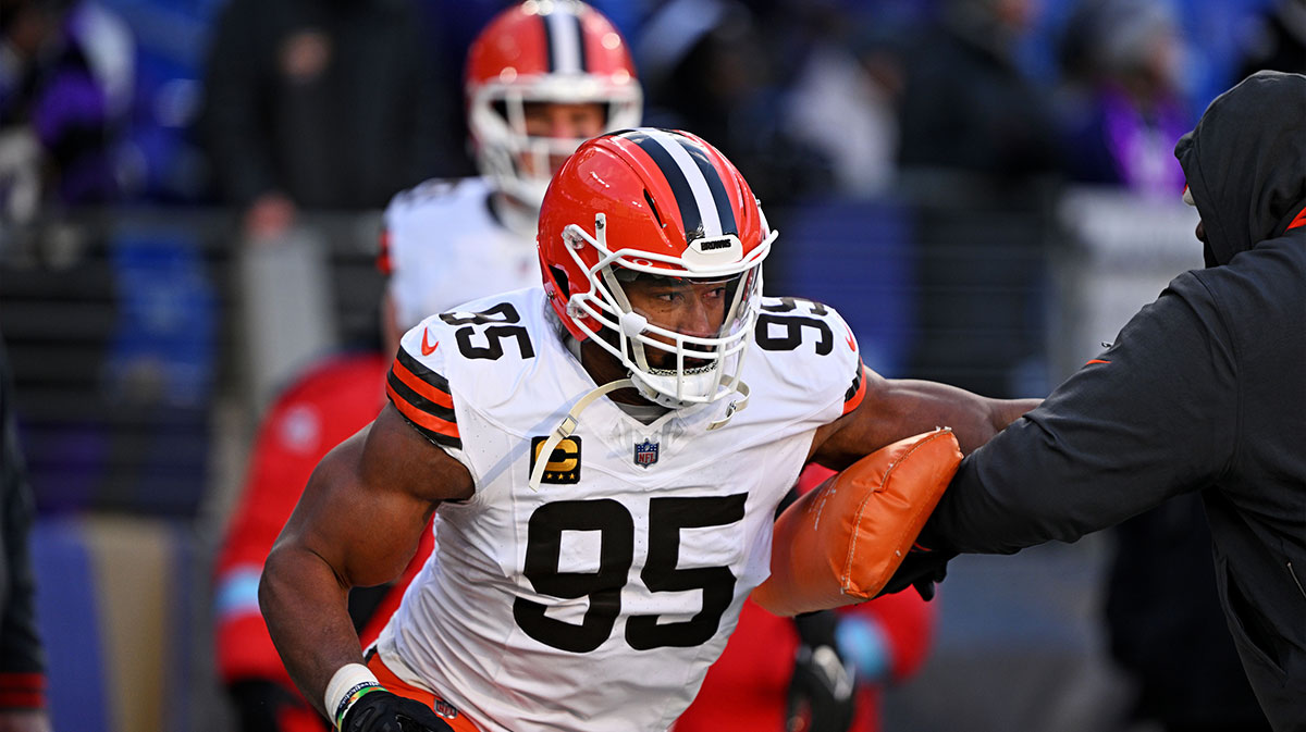 Miles Garrett Drills Browns