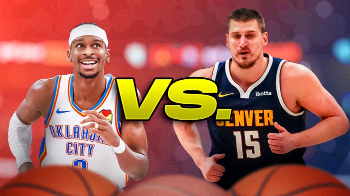 Thunder's SHai Gilgeous-Alexander vs. Nikola Jokic for MVP