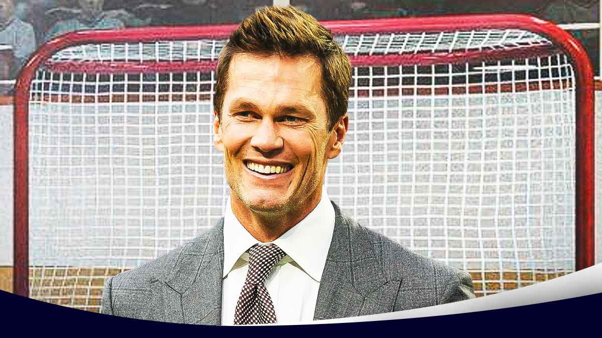 Tom Brady fueled his own hype for the USA-Canada 4 Nations finale in a big way.