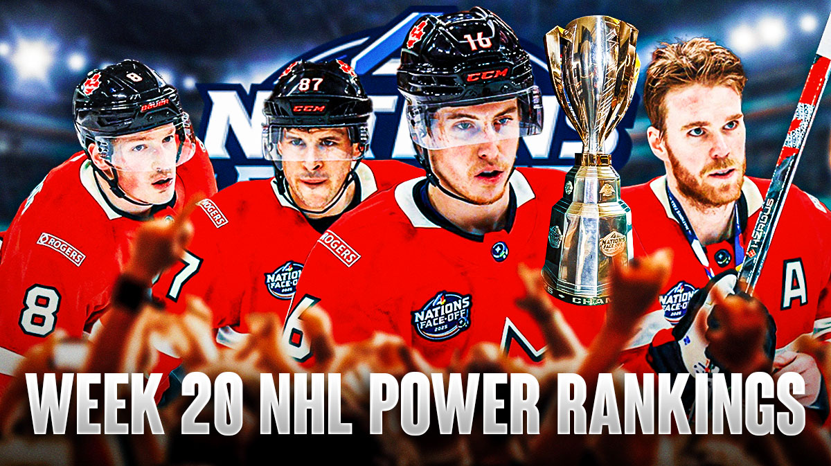 NHL Power Rankings, Week 20: Capitals dominating after wild 4 Nations Face-Off